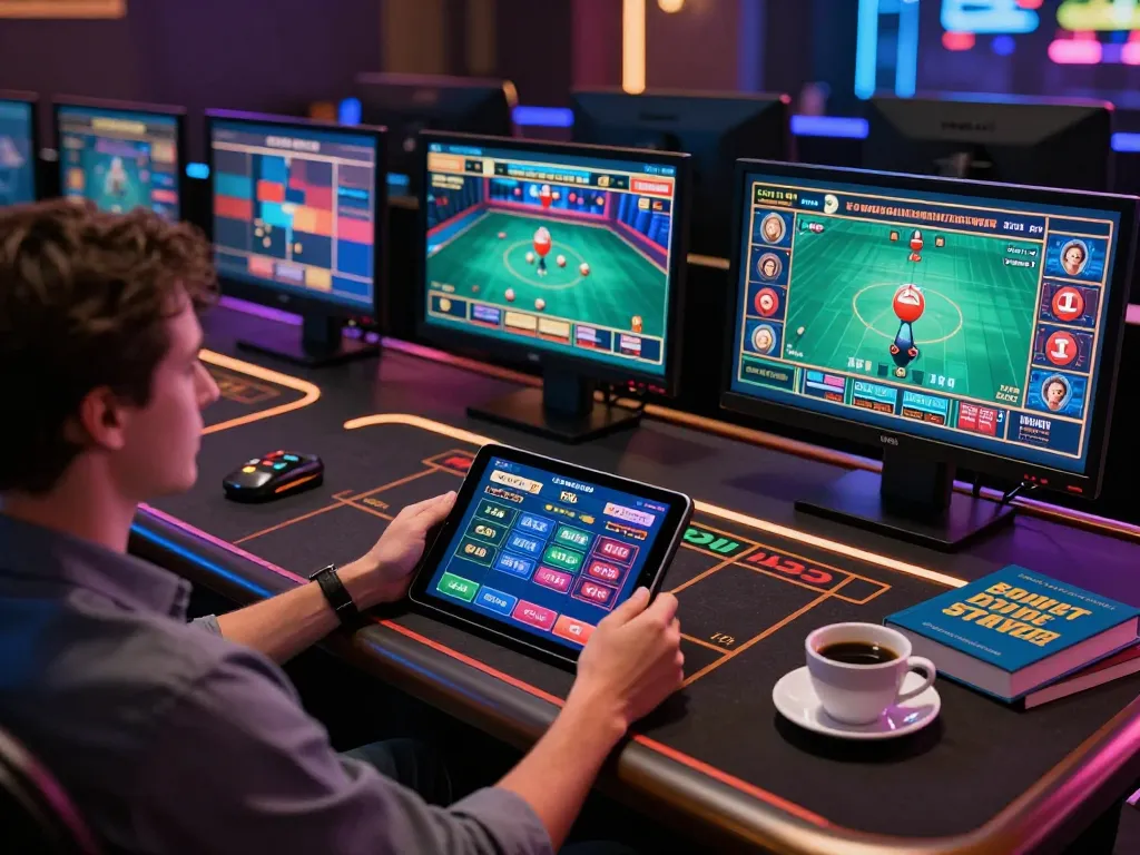 Experience tip88 online gaming with a stylish setup showcasing live dealer action and betting options.