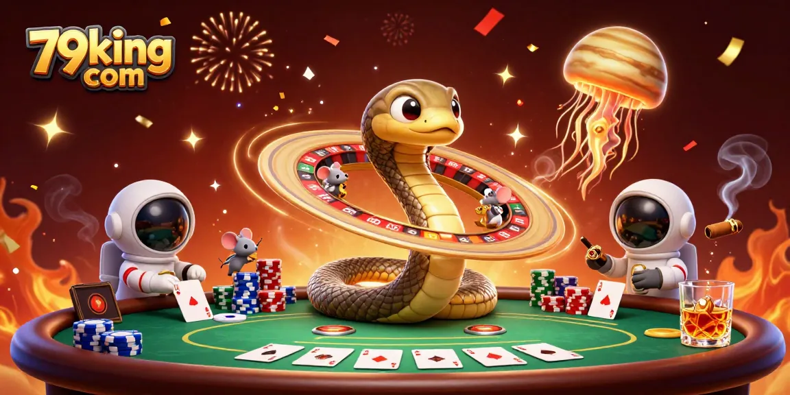 Players engage in exciting bets at 79king com while surrounded by vibrant casino action.