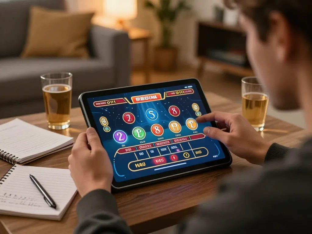 Enjoying online gaming at home with Wild Sultan Casino France's exciting live dealer options.