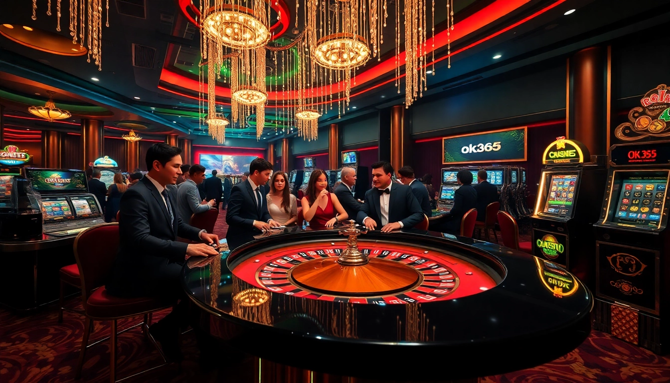 Place bets and win big at ok365, the ultimate online casino experience.