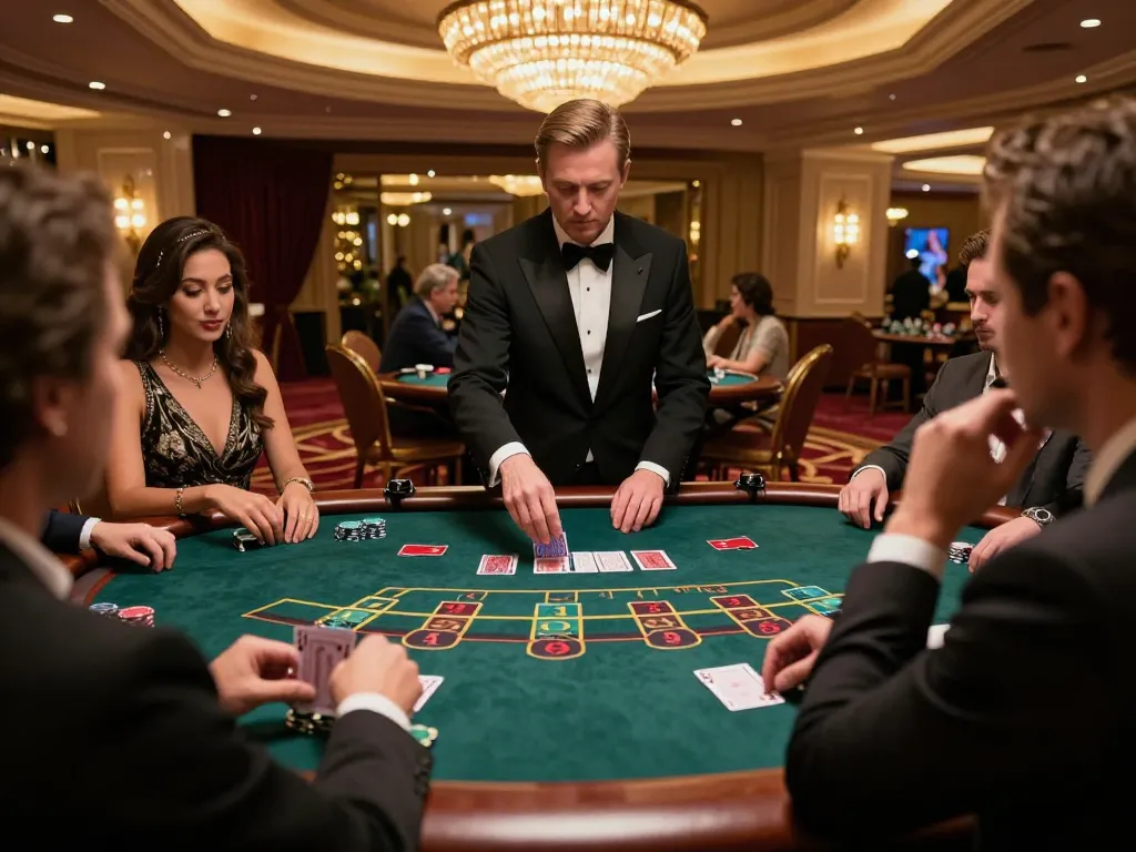 Engage in high-stakes blackjack at 388bet, with elegant players and a sophisticated casino atmosphere.