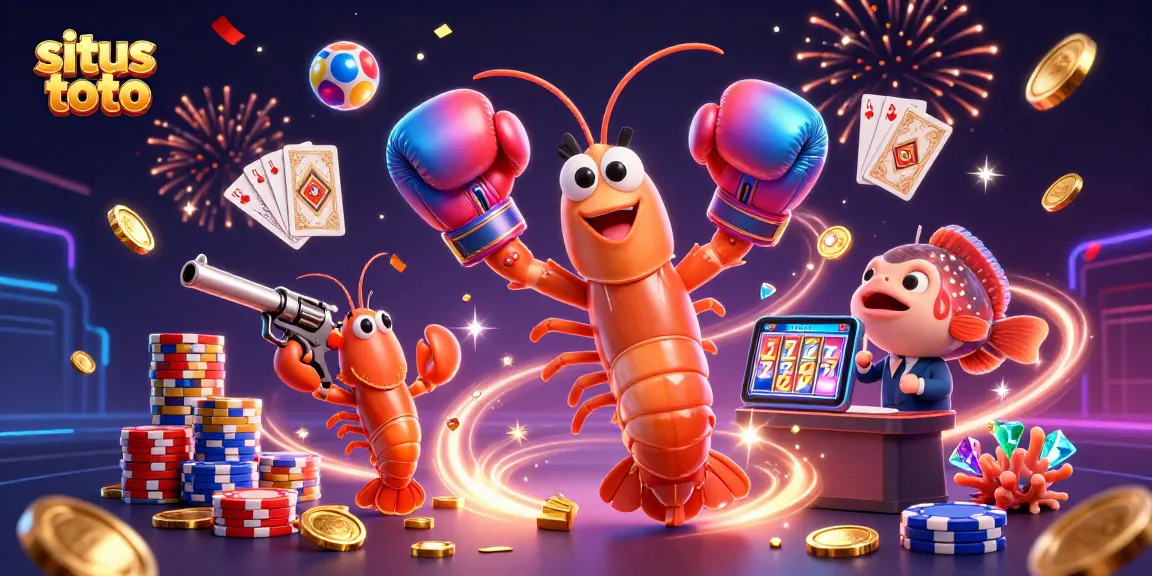 Engage in thrilling games on situs toto with colorful lottery balls and charismatic 3D characters.