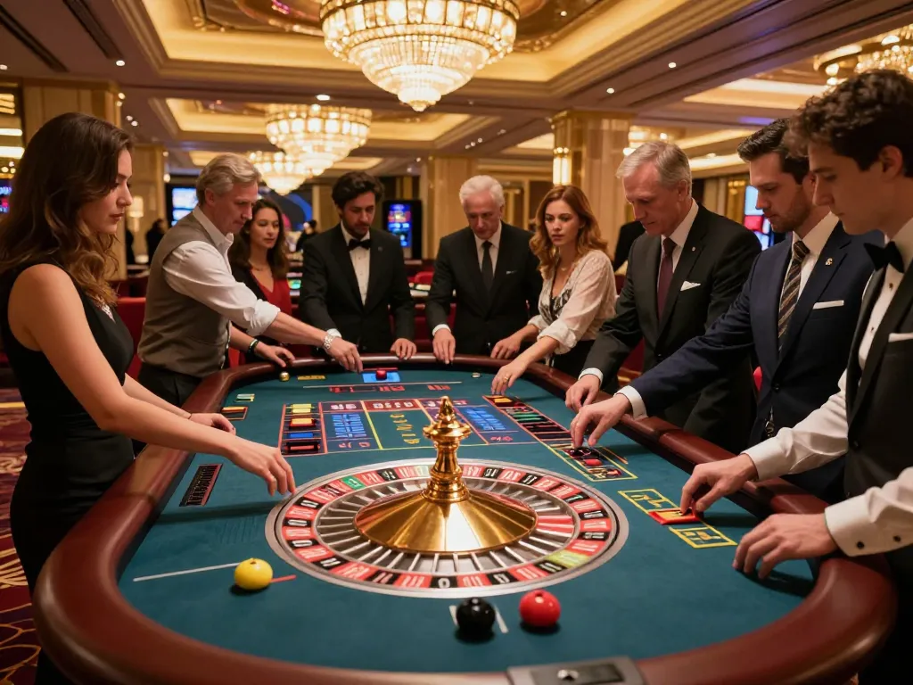 Experience vibrant roulette action at may88 com in a luxurious casino atmosphere.