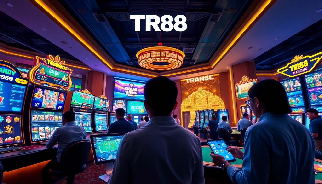 Exciting gaming experience at TR88 with vibrant online casino games