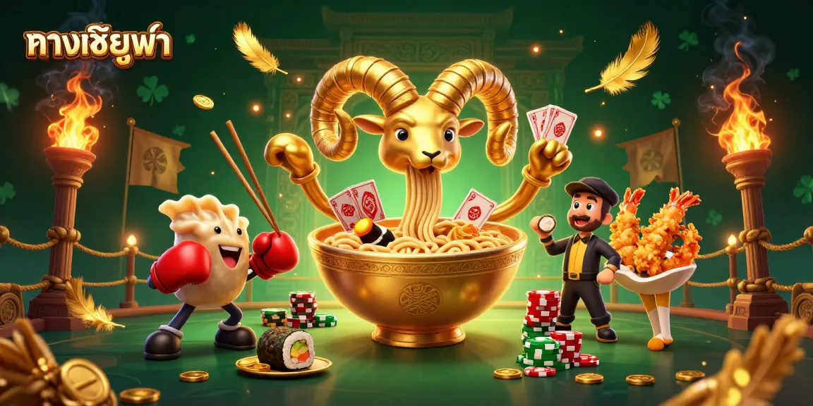 Experience ทางเข้ายูฟ่า with dynamic casino characters and elements in vibrant 3D illustration.