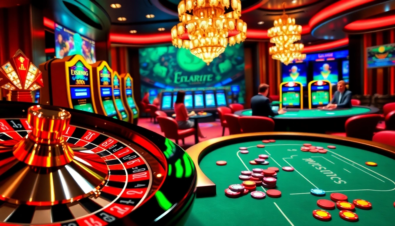 Experience the thrill of gambling at lego138 with exciting roulette and slot games in a luxurious casino setting.