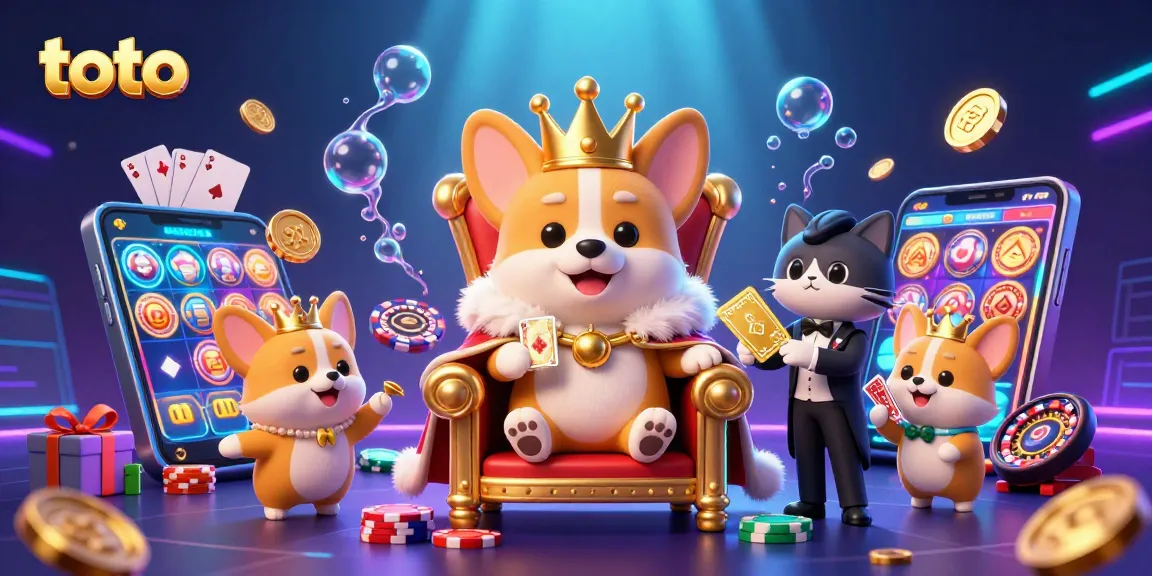 Experience winning strategies at Toto casino with vibrant poker characters and exciting gaming elements.
