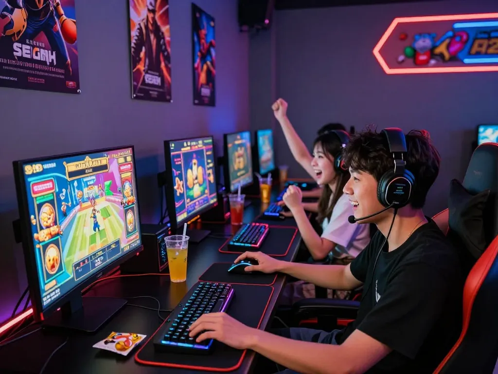 Permainan yang menarik di situs slot gacor dengan pemain yang menikmati pengalaman slot online yang mendebarkan.