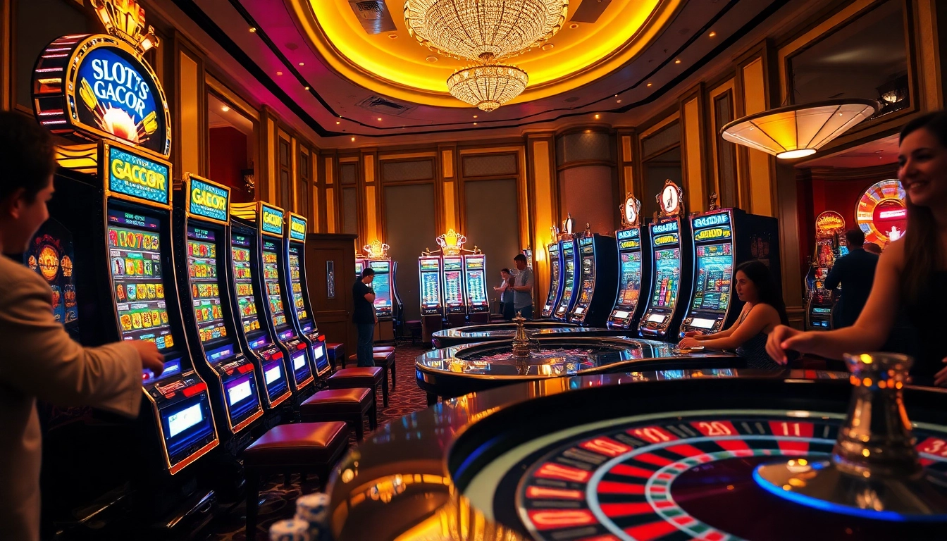 Experience thrilling gameplay at Slot Gacor machines with top-notch features and engaging visuals.