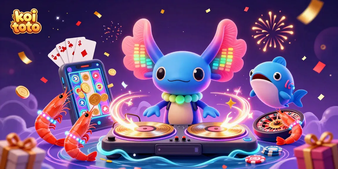 Experience thrilling action with koi toto as vibrant characters bring the lottery experience to life!