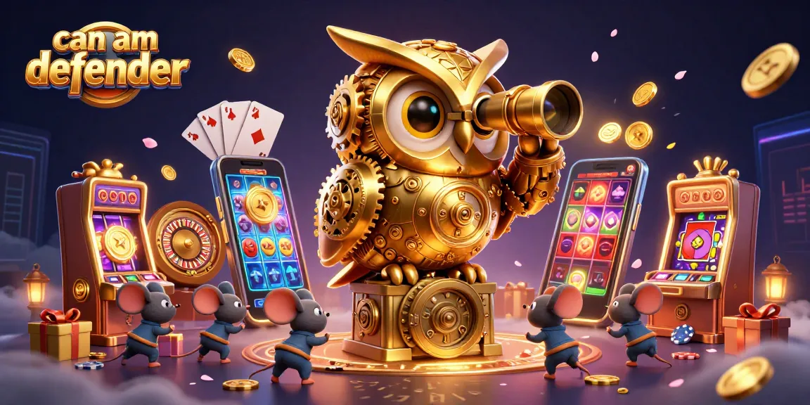 Experience the thrill of can am defender while playing colorful slot games and winning big!