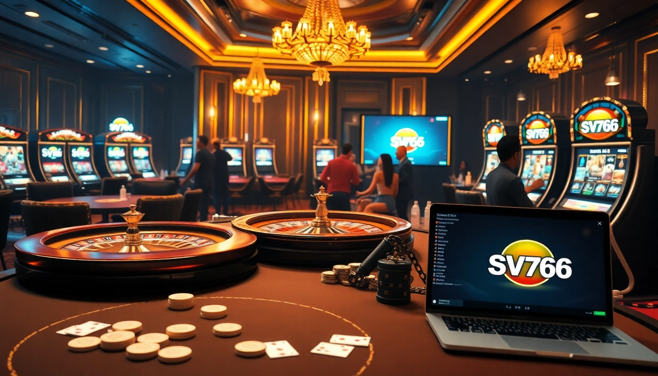 Engage in thrilling online gambling at https://sv66.group/ with exciting games and a vibrant casino ambiance.