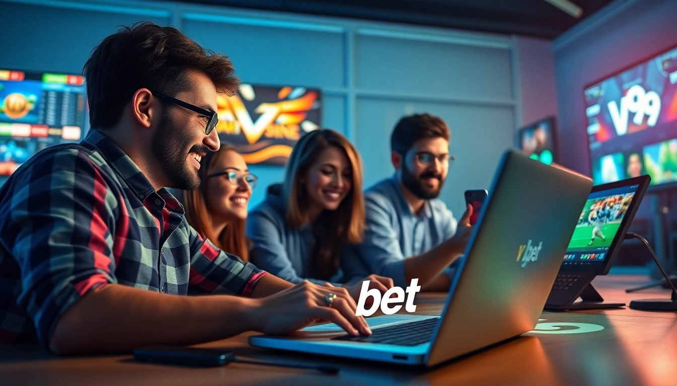 Experience the excitement of V9 bet with engaging players in vibrant online gaming.