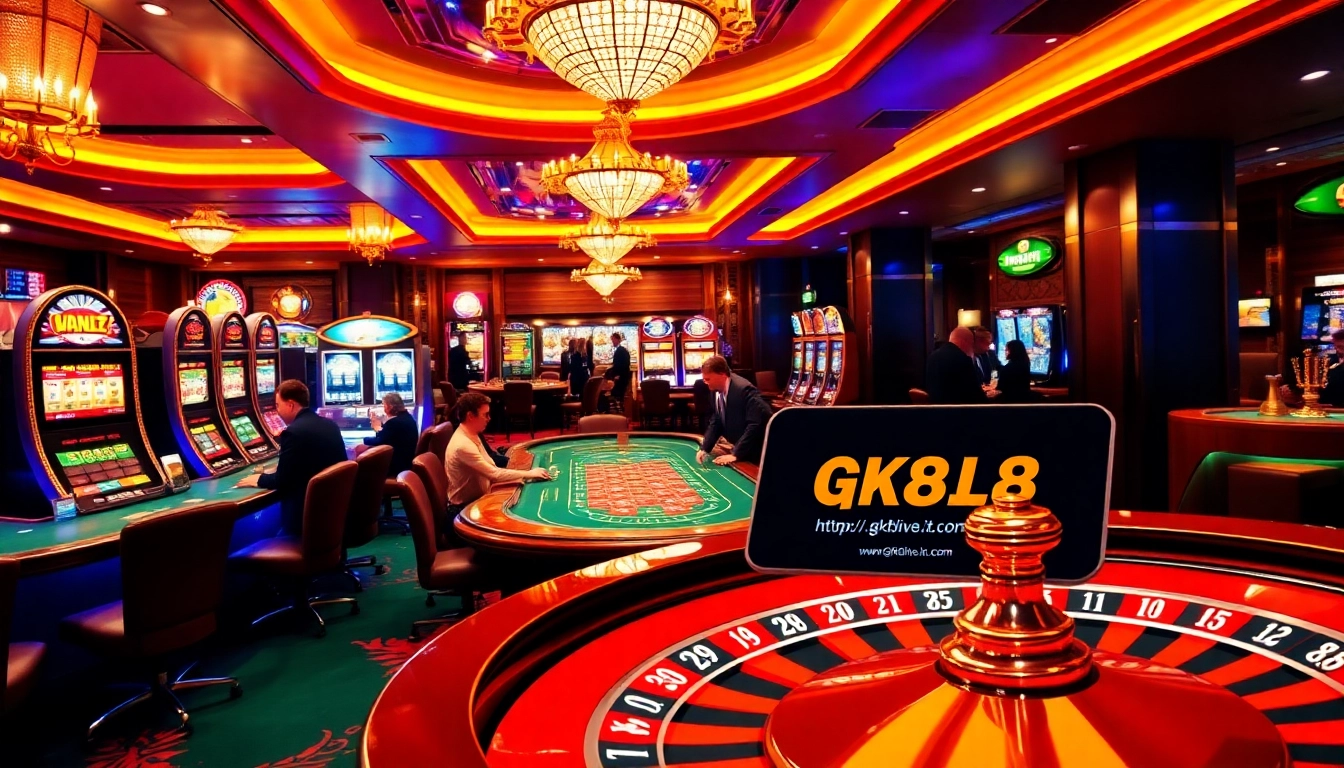 Engage with thrilling games at https://gk88live.it.com/ featuring vibrant casino tables and players.