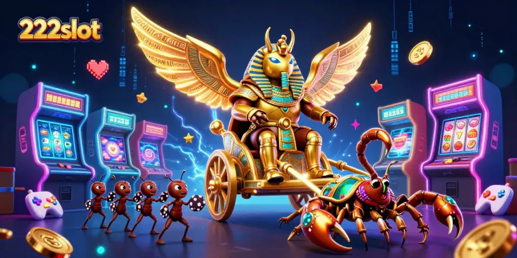 Menangkan slot jackpot di 222slot dengan banyak elemen menarik dan karakter imajinatif.