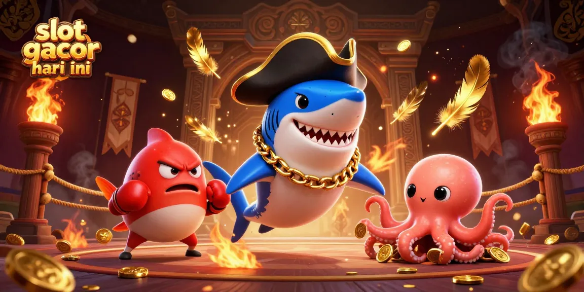 Experience thrilling slot gacor hari ini with dynamic casino characters and gold coin adventure elements.