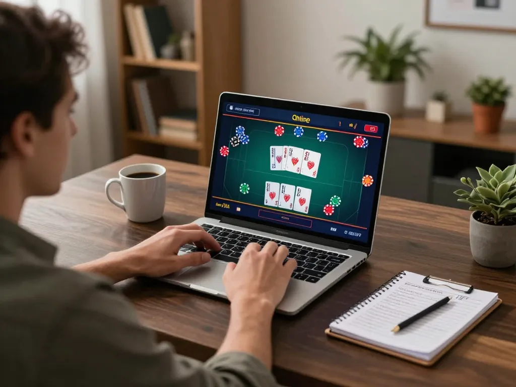 Engage with đăng ký gg88 and play online casino games from home with a laptop setup