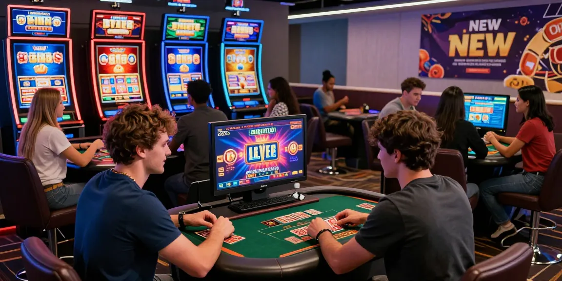 Credit card casino gaming experience at pavilions.org.uk showcasing diverse players engaging with exciting slot offers and live dealers.