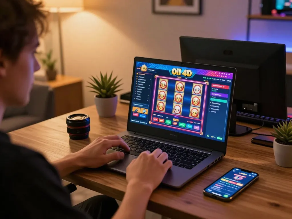 Enjoying online casino gaming experience on oli 4d platform with engaging visuals and dynamic gameplay.