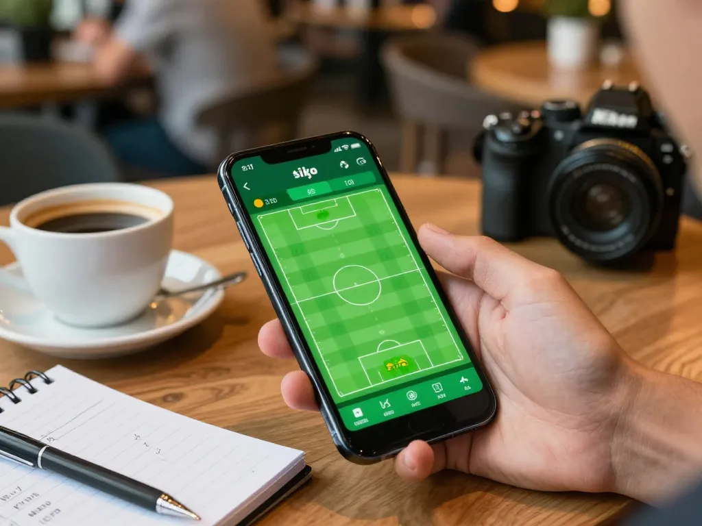 Soi kèo betting interface shown on smartphone, highlighting strategic football betting.