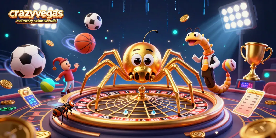Experience excitement at crazyvegas real money casino australia with a thrilling betting scene.