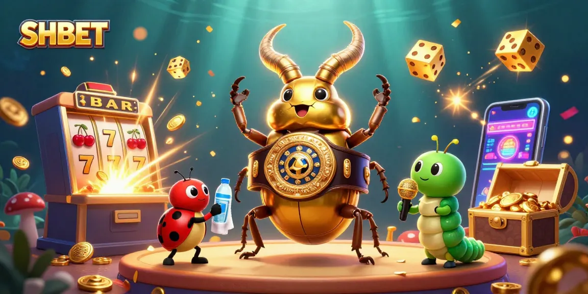 SHBET engages users with a vibrant casino experience featuring unique game elements and lively characters.