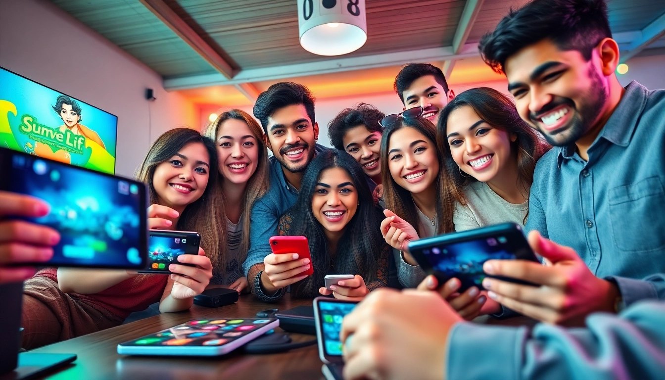 GO88 gaming experience with diverse players enjoying online games.