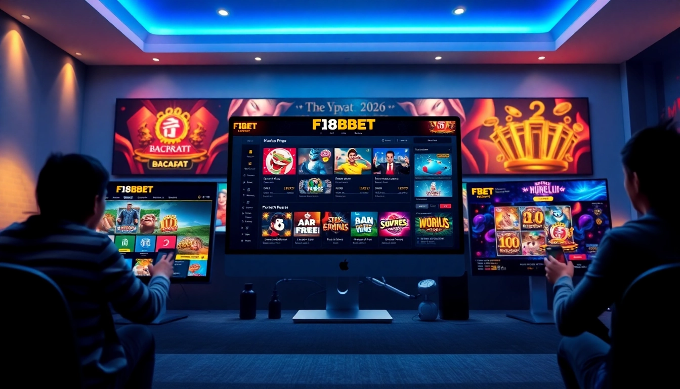 F8beta2 online gambling interface showcasing diverse games and promotions.