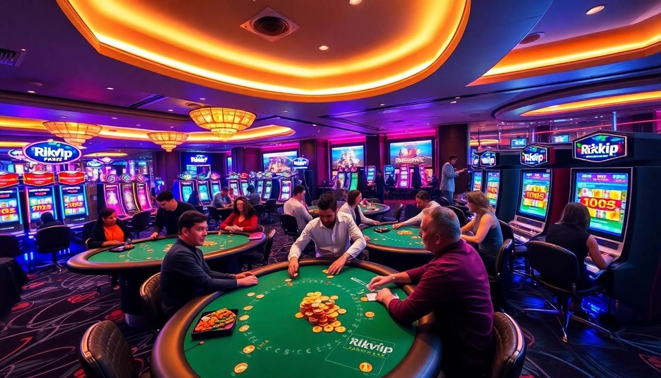 Experience the thrill of gambling at Rikvip with engaging poker games and high-quality slot machines.