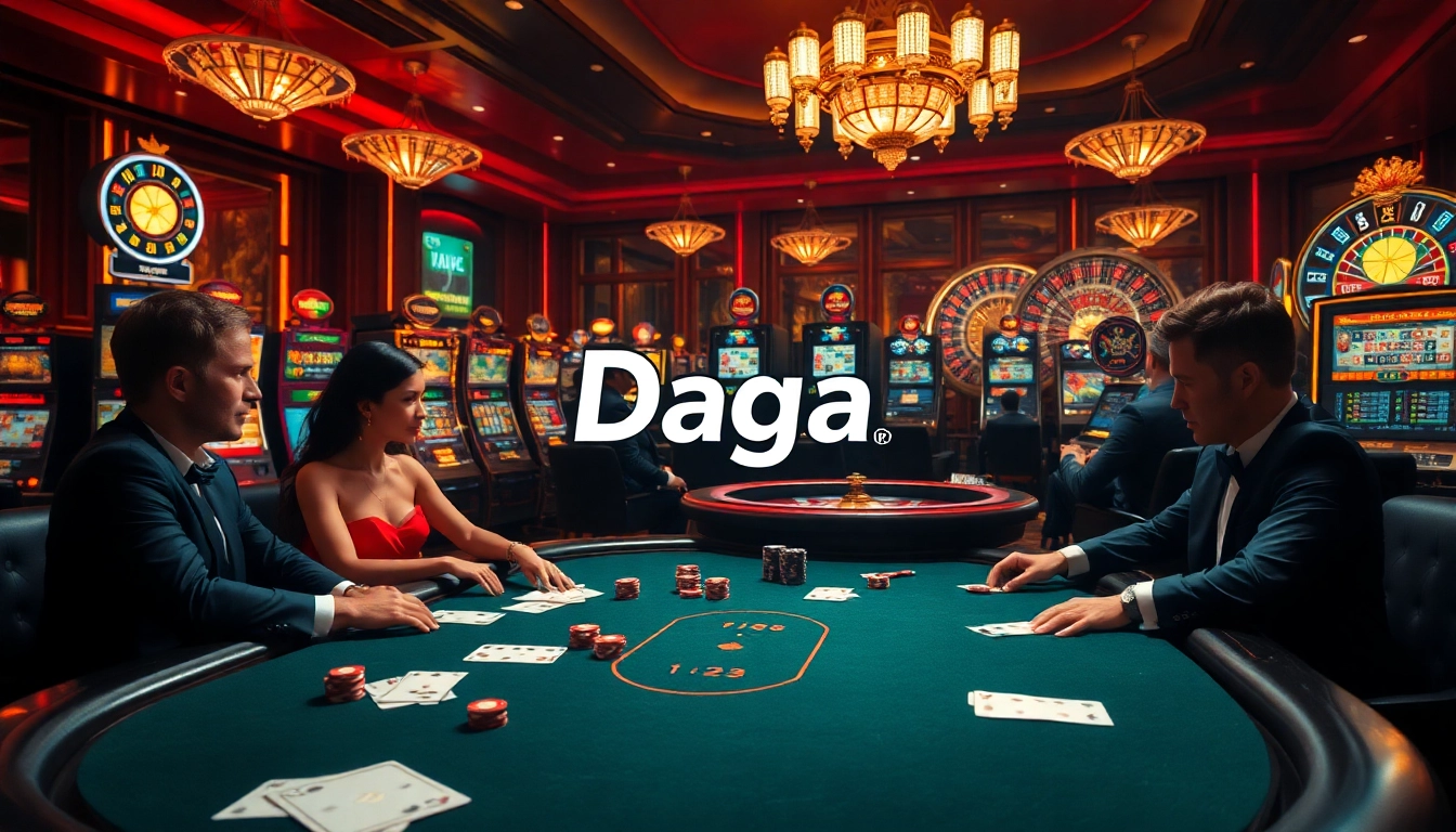 Daga brings thrilling poker action to life with high stakes and elegant gameplay.