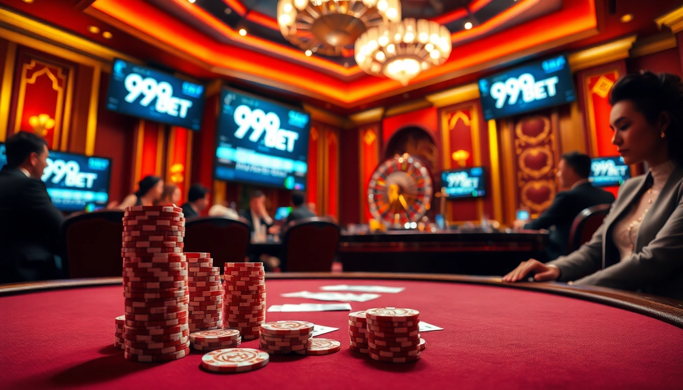 Play poker with excitement at 999BET's luxurious casino gaming experience.