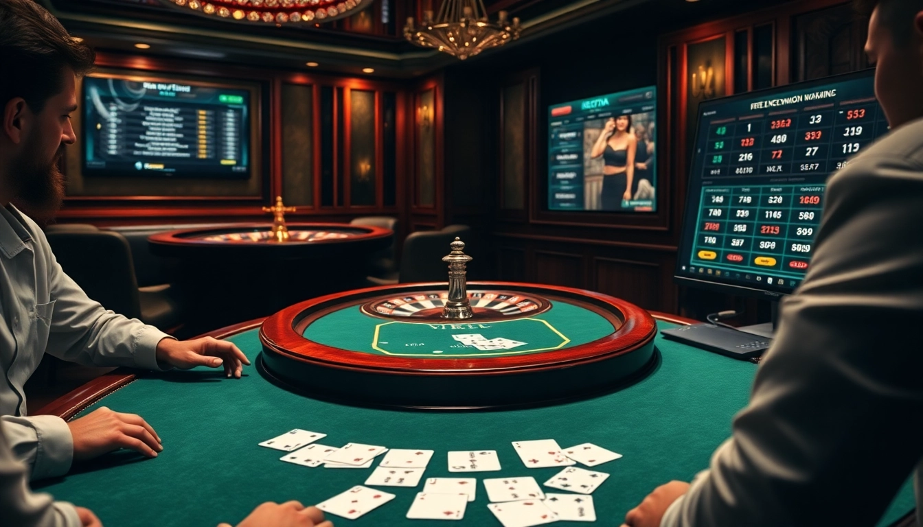 Players engaging in a high-stakes poker game with a sleek online interface at https://k9k9.gb.net/ showcasing excitement and strategy.