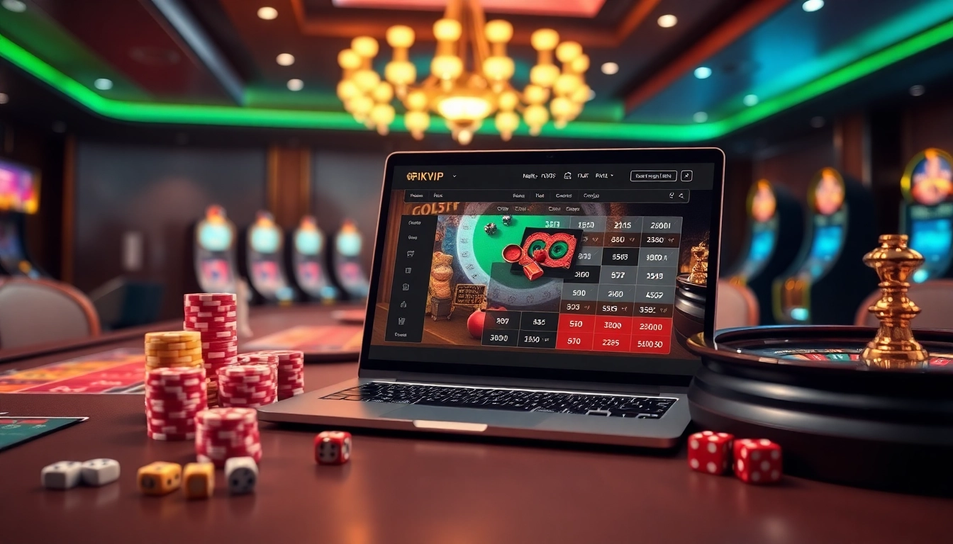 Experience the thrill of wagering at Rikvip with a luxurious online casino scene.