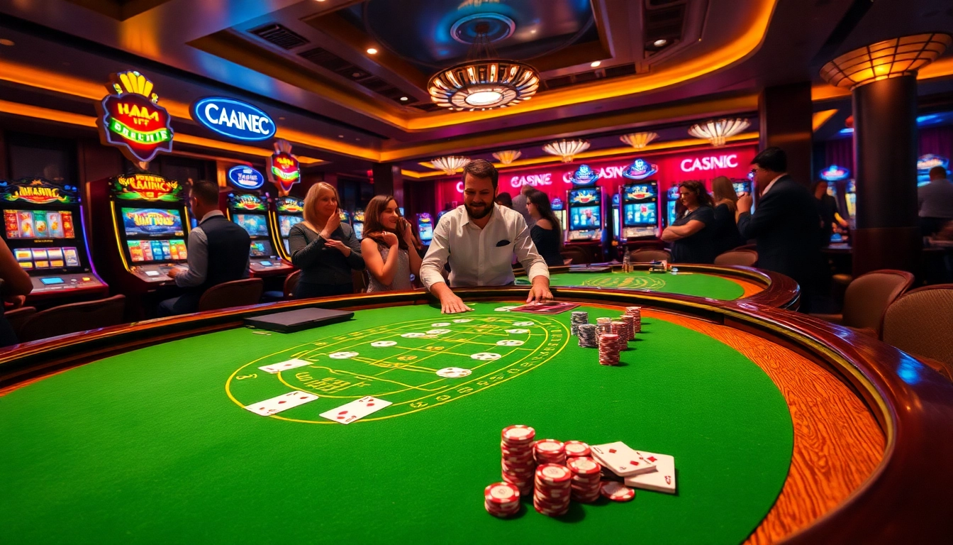 Experience high-stakes excitement at https://kkwinzz.com/ with a luxurious casino table ambiance.