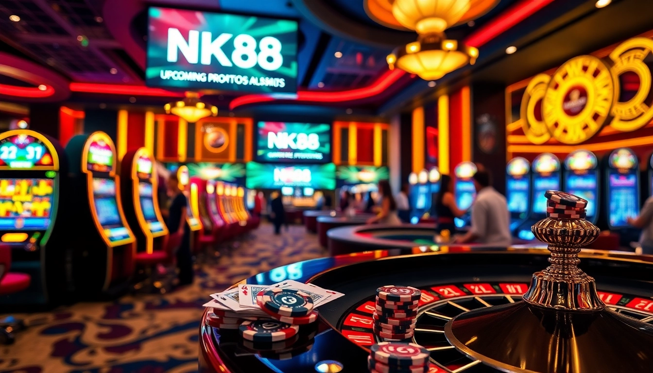 Engage in thrilling casino experiences with NK88's vibrant tables and exciting gameplay.