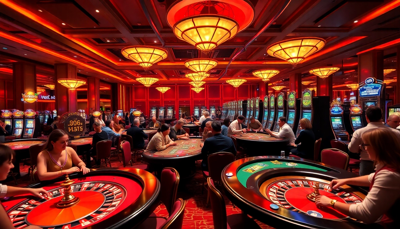 Engaged gamblers enjoying the U888 Love experience at a luxurious casino.