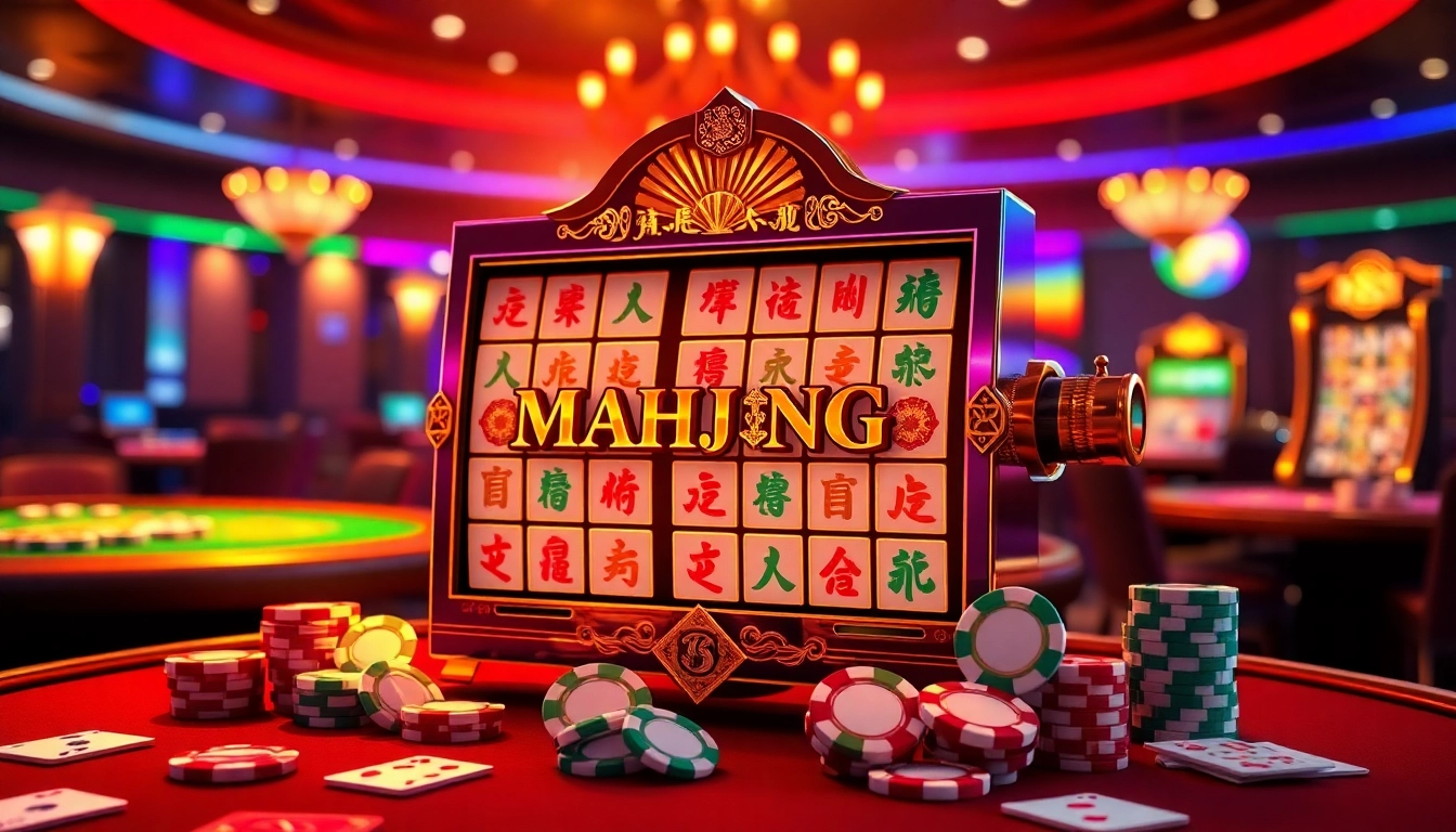 Putar mesin slot Mahjong untuk sensasi taruhan tinggi dalam atmosfer kasino mewah.