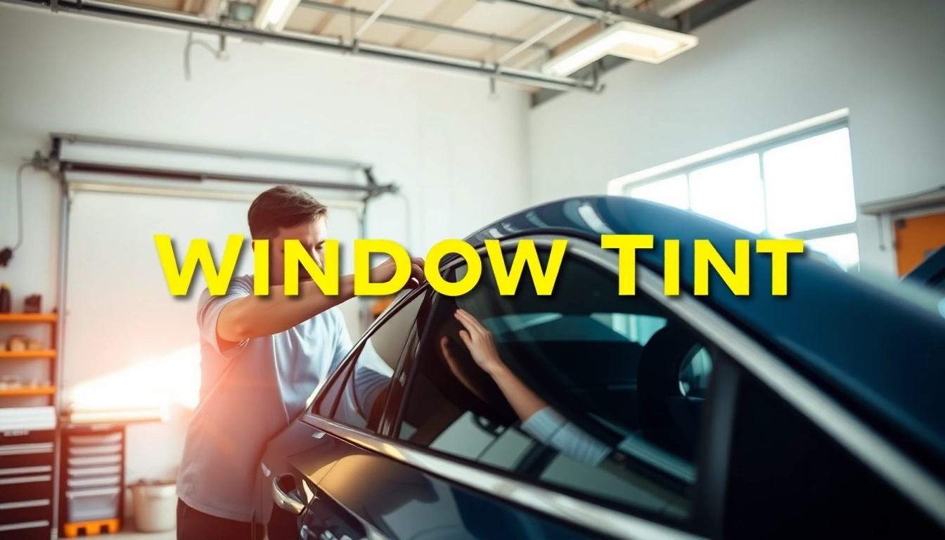 Enhance vehicle aesthetics with window tinting Cleveland TN by a skilled technician.
